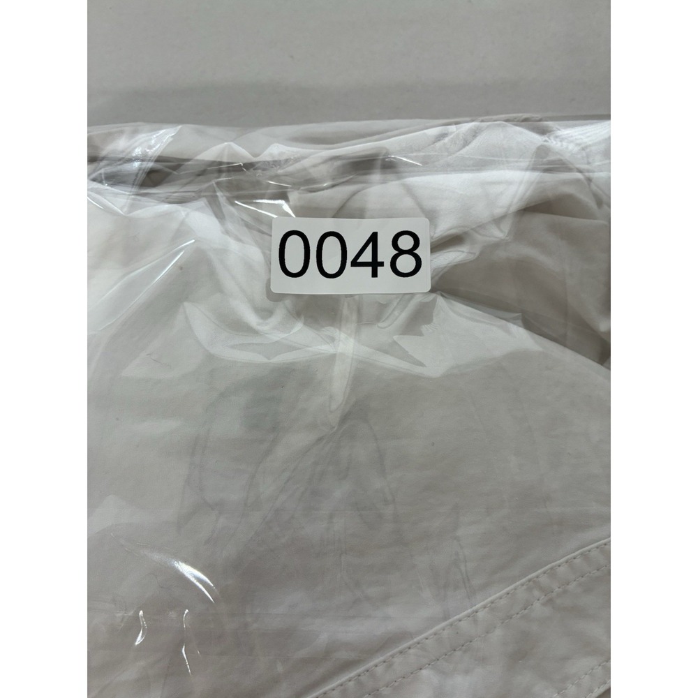 Everlane Popover Top Sz Small Oversized 100% Cotton White Office Casual - Picture 7 of 7